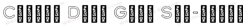 Calder Dark Grit Sha字体转换